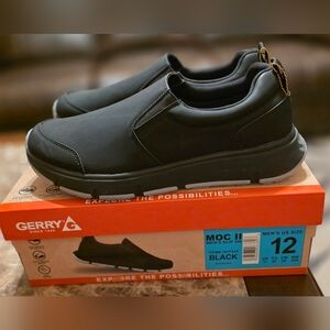 Gerry Weber Men's Black Slip-On Loafers